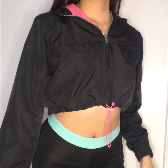 Cropped Track Hoodie - Picture 2 of 7
